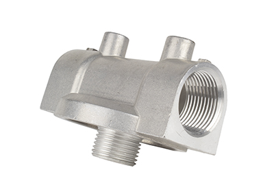 Aluminum Filter Head Adapter, 1 in. NPT, 1 in. - 12 UNF