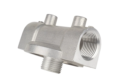 Aluminum Filter Head Adapter, 1 in. NPT, 1 in. - 12 UNF