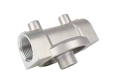 Aluminum Filter Head Adapter, 1 in. NPT, 1 in. - 12 UNF