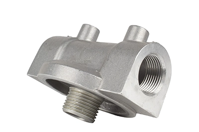 Aluminum Filter Head Adapter, 3/4 in. NPT, 1 in. - 12 UNF