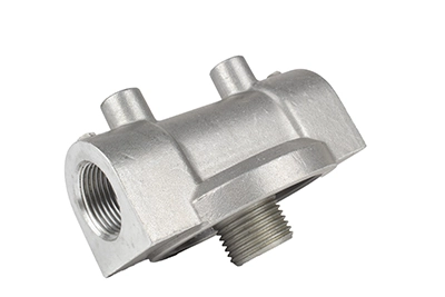 Aluminum Filter Head Adapter, 3/4 in. NPT, 1 in. - 12 UNF