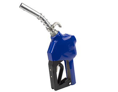 3/4 in. Unleaded 12V Transfer Pump Nozzle, Blue