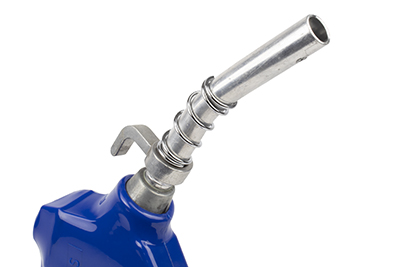 3/4 in. Unleaded 12V Transfer Pump Nozzle, Blue