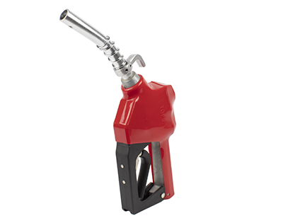 3/4 in. Unleaded 12V Transfer Pump Nozzle, Red