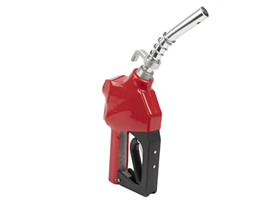 3/4 in. Unleaded 12V Transfer Pump Nozzle, Red