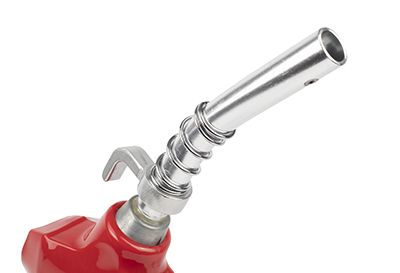 3/4 in. Unleaded 12V Transfer Pump Nozzle, Red