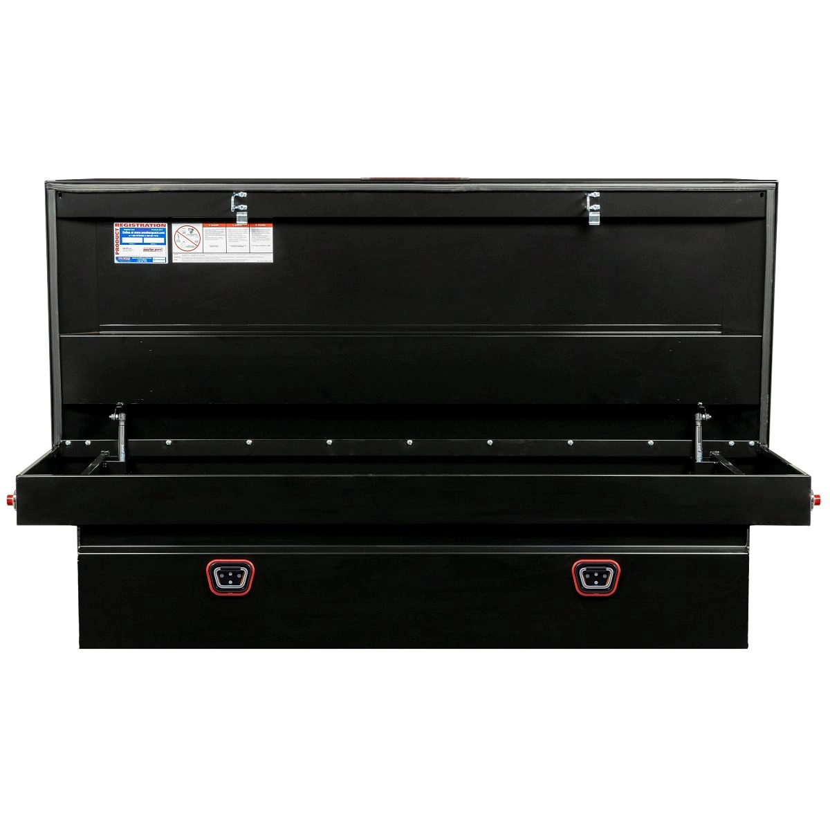 Full-Size Extra Wide 71.5L X 27.25W X 18.5H Saddle Truck Box