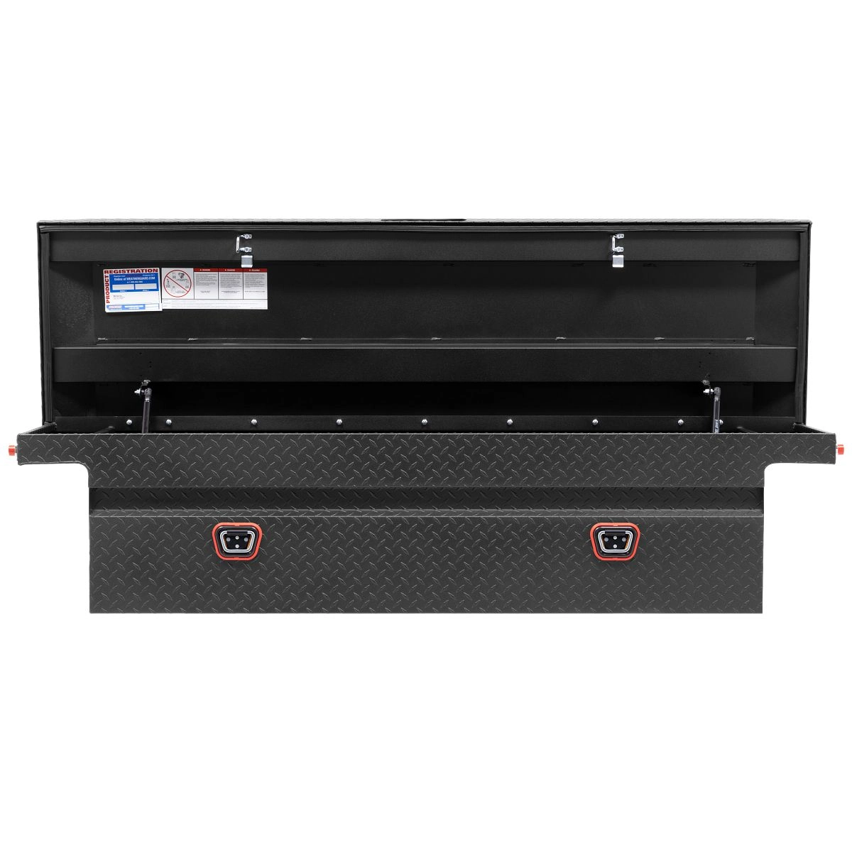 Full-Size Low Profile 71.5L X 20.25W X 15H Saddle Truck Box