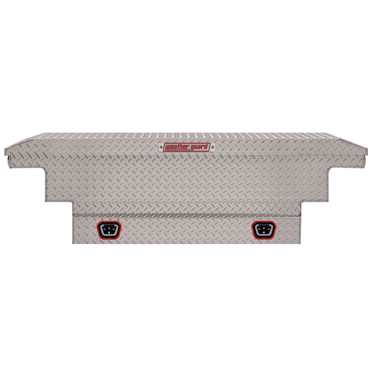Compact Low-Profile 66L X 20.25W X 18.5H Saddle Truck Box