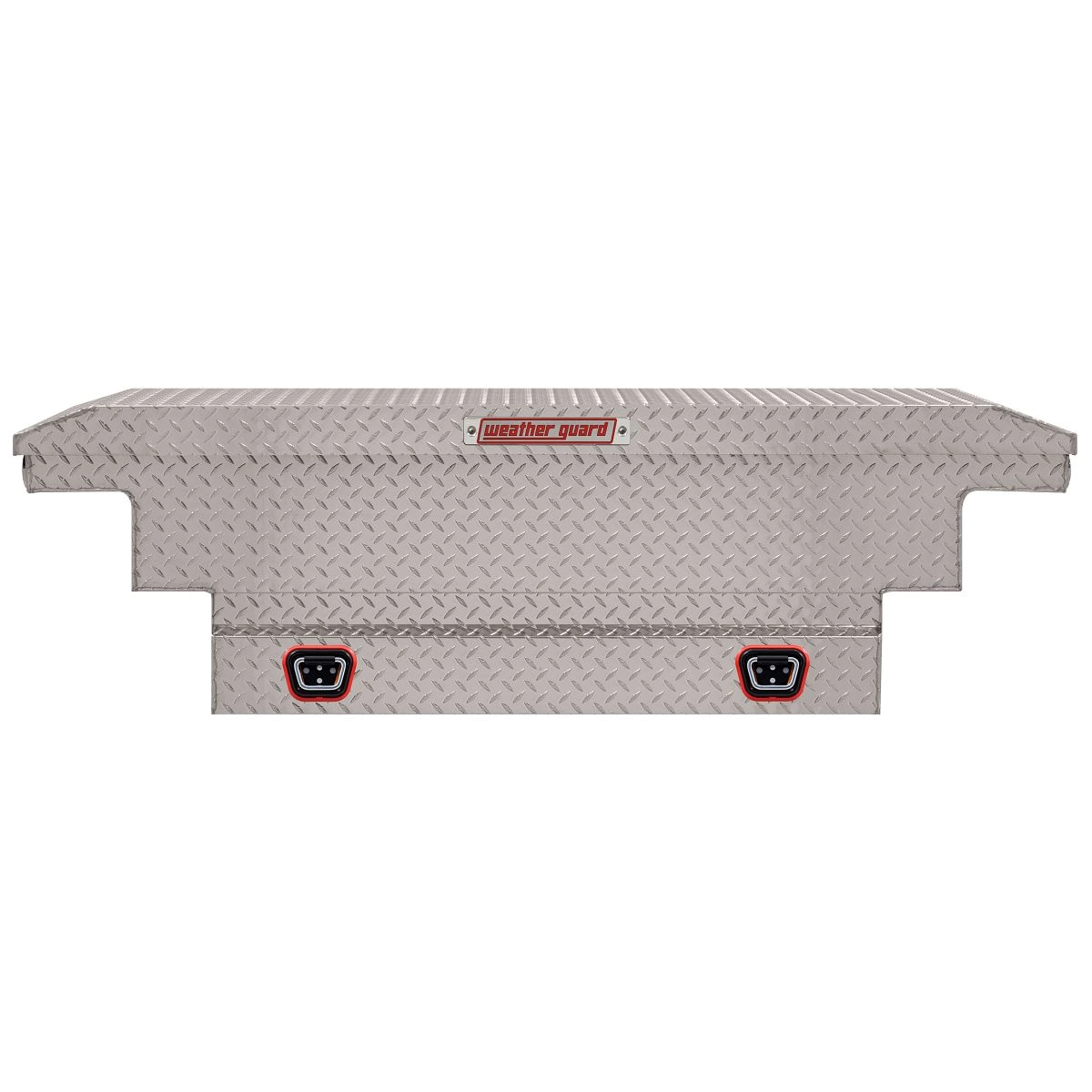 Compact Low-Profile 66L X 20.25W X 18.5H Saddle Truck Box