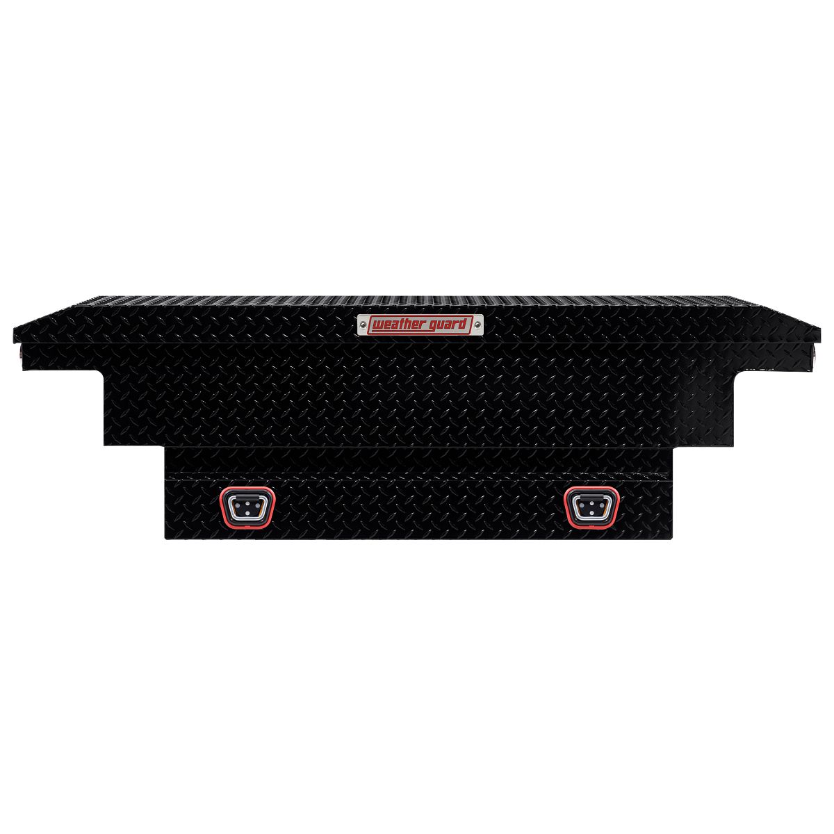 Compact Low-Profile 66L X 20.25W X 18.5H Saddle Truck Box