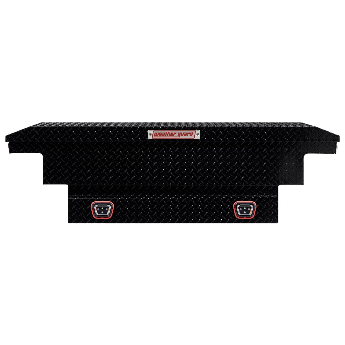 Compact Low-Profile 66L X 20.25W X 18.5H Saddle Truck Box