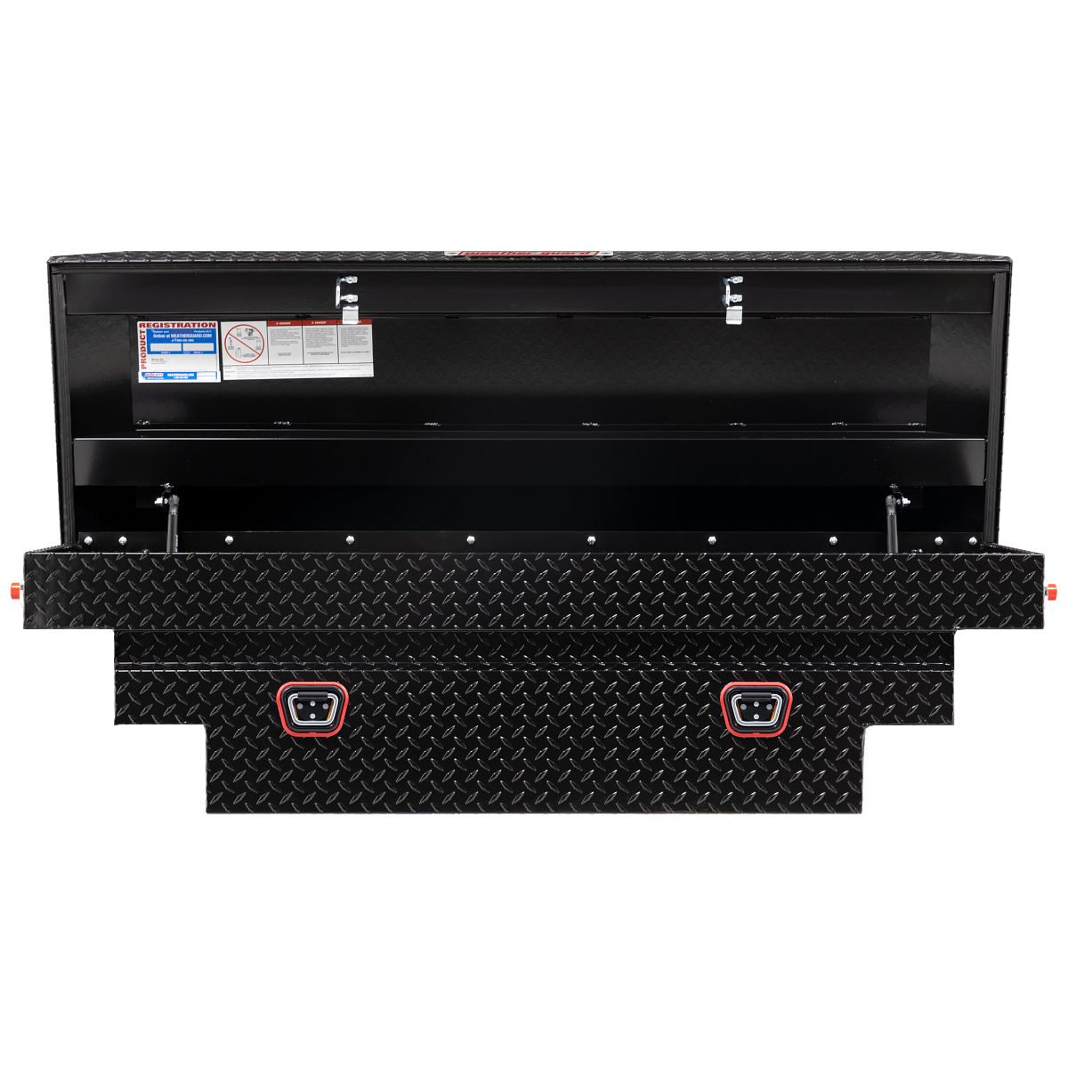 Compact Deep 62L X 20.25W X 18.5H Saddle Truck Box
