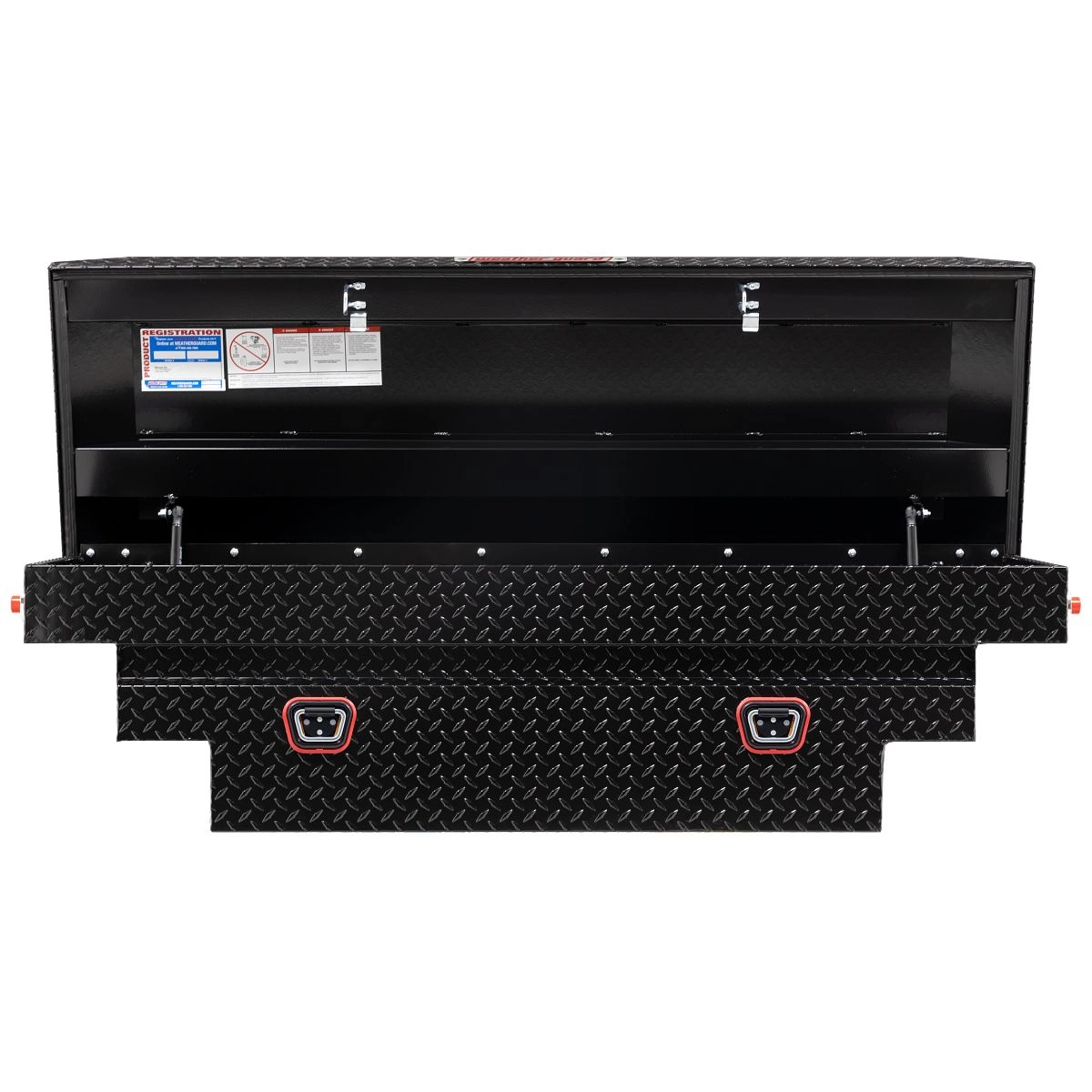 Compact Deep 62L X 20.25W X 18.5H Saddle Truck Box