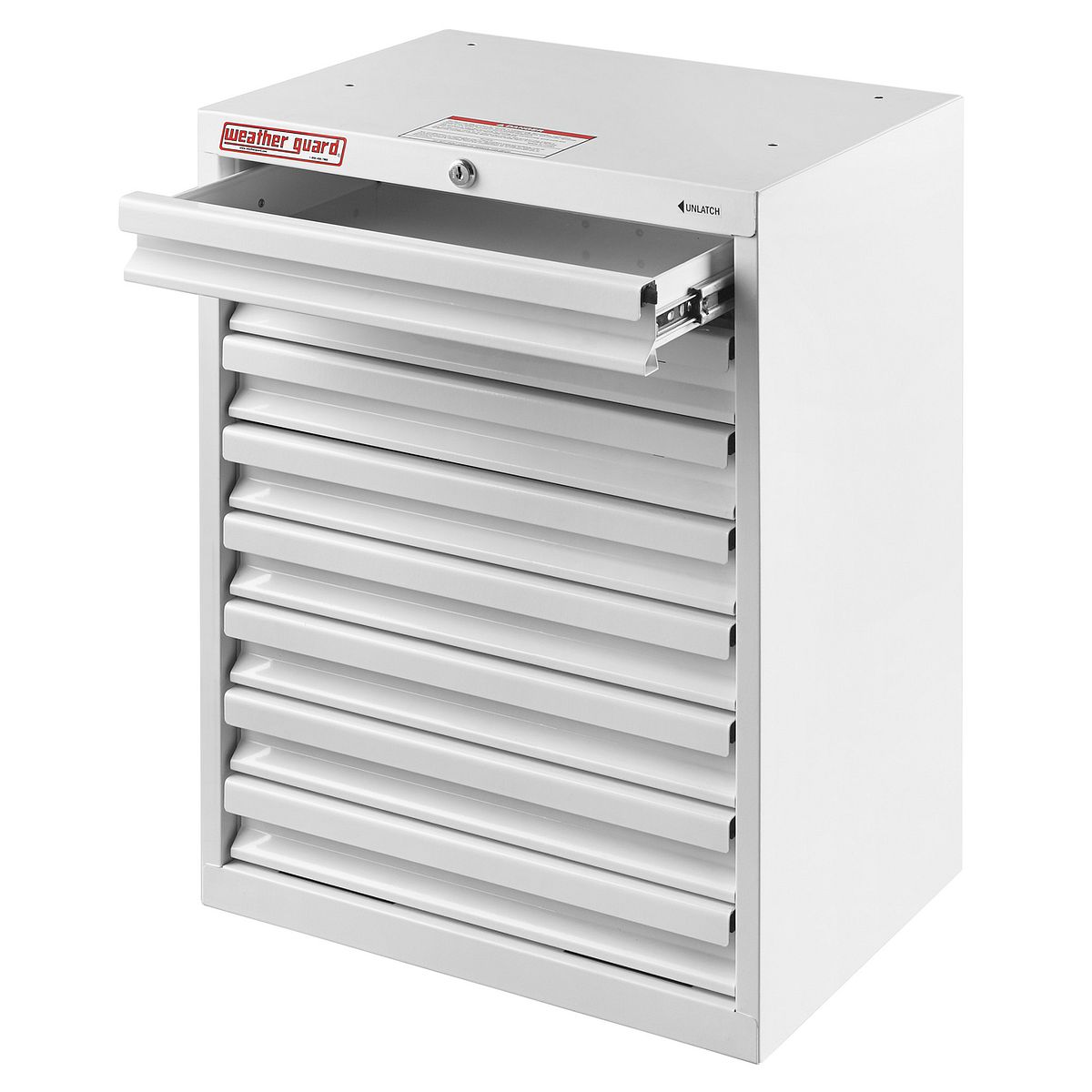 8 Drawer Cabinet 18 in L x 14 in W x 24 in H