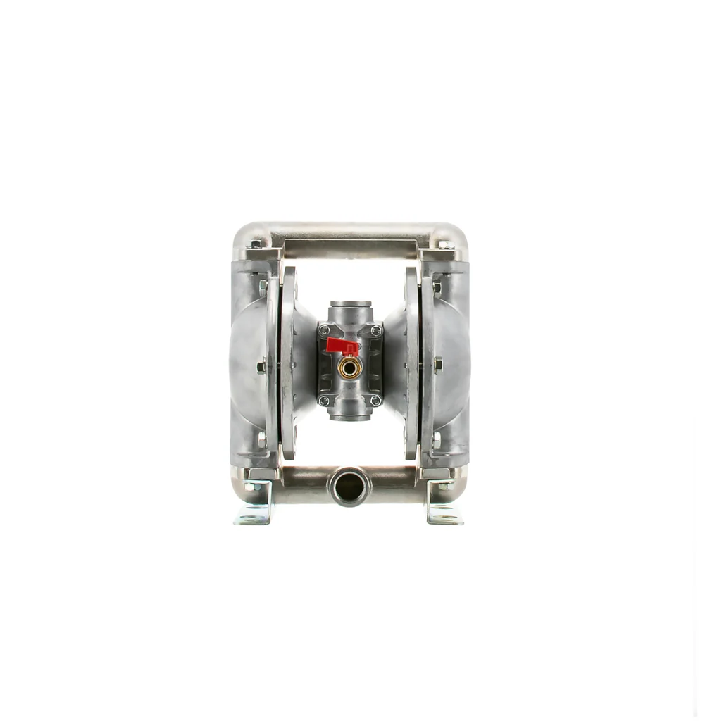 1 in. NPT Inlet/Outlet, 40 GPM, 3/8 in. NPT Air Inlet, Santoprene Diaphragm