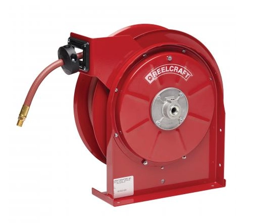 Premium Duty Spring Rewind Hose Reel for Air, Water, Antifreeze, Coolant, Washer Fluid