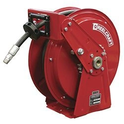 Heavy Duty Spring Rewind Grease Hose Reel Image