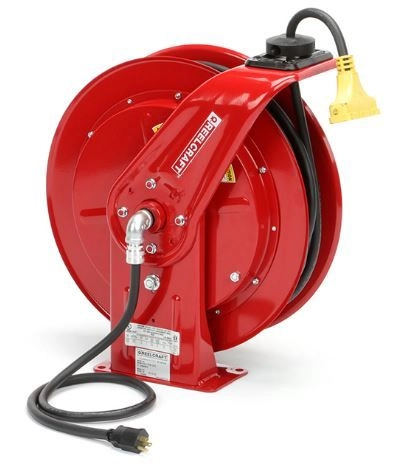Spring Rewind Cord Reel