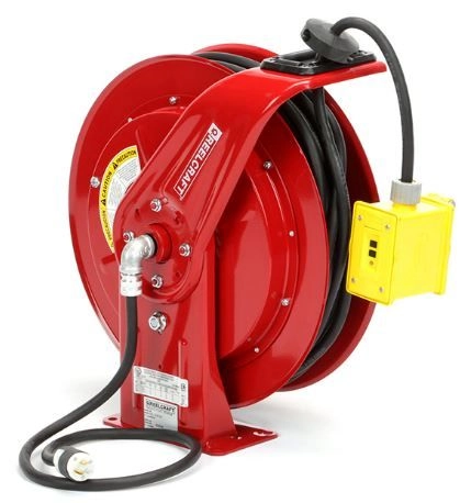 Spring Rewind Cord Reel