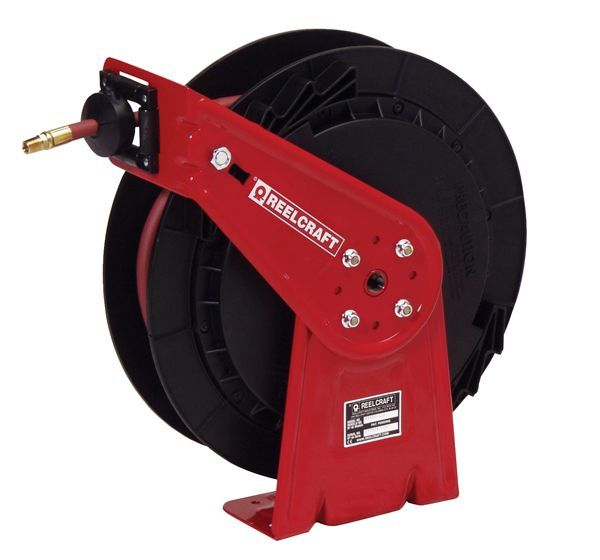Medium Duty Spring Rewind Hose Reel for Air, Water, Antifreeze, Coolant, Washer Fluid Image