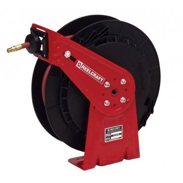 Medium Duty Spring Rewind Hose Reel for Air, Water, Antifreeze, Coolant, Washer Fluid