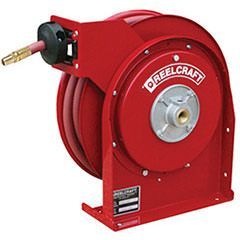 Premium Duty Spring Rewind Hose Reel for Air, Water, Antifreeze, Coolant, Washer Fluid Image