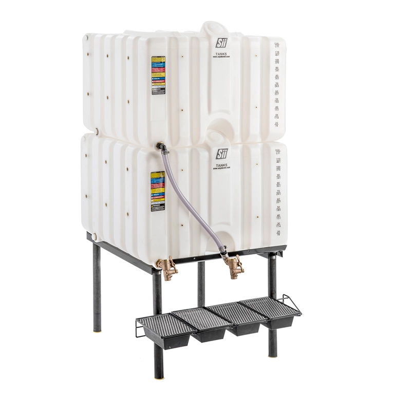 Cubetainer Gravity Feed Tank System