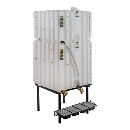 Cubetainer Gravity Feed Tank System