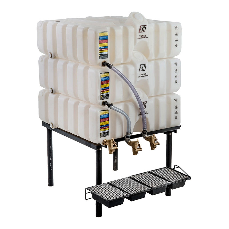 Cubetainer Gravity Feed Tank System
