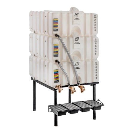 Cubetainer Gravity Feed Tank System