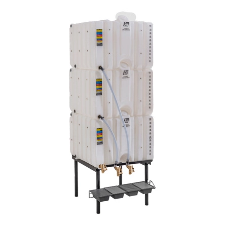 Cubetainer Gravity Feed Tank System