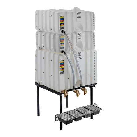 Cubetainer Gravity Feed Tank System