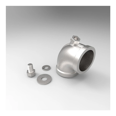 Heavy Duty Tank Stand Elbow Kit for Cubetainer Stackable Oil Tank Image