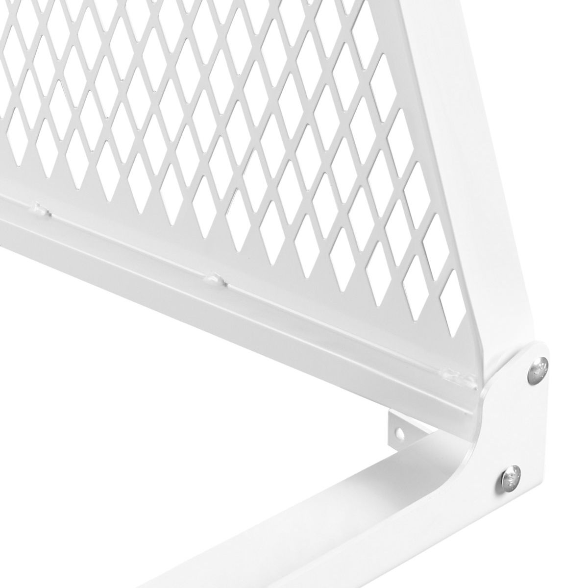 61.5 in. - 62.0 in. Cab Protector Mounting Kit - Steel, White Finish Image