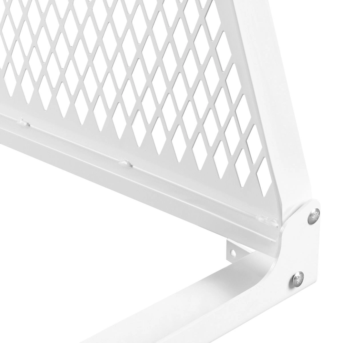 61.5 in. - 62.0 in. Cab Protector Mounting Kit - Steel, White Finish