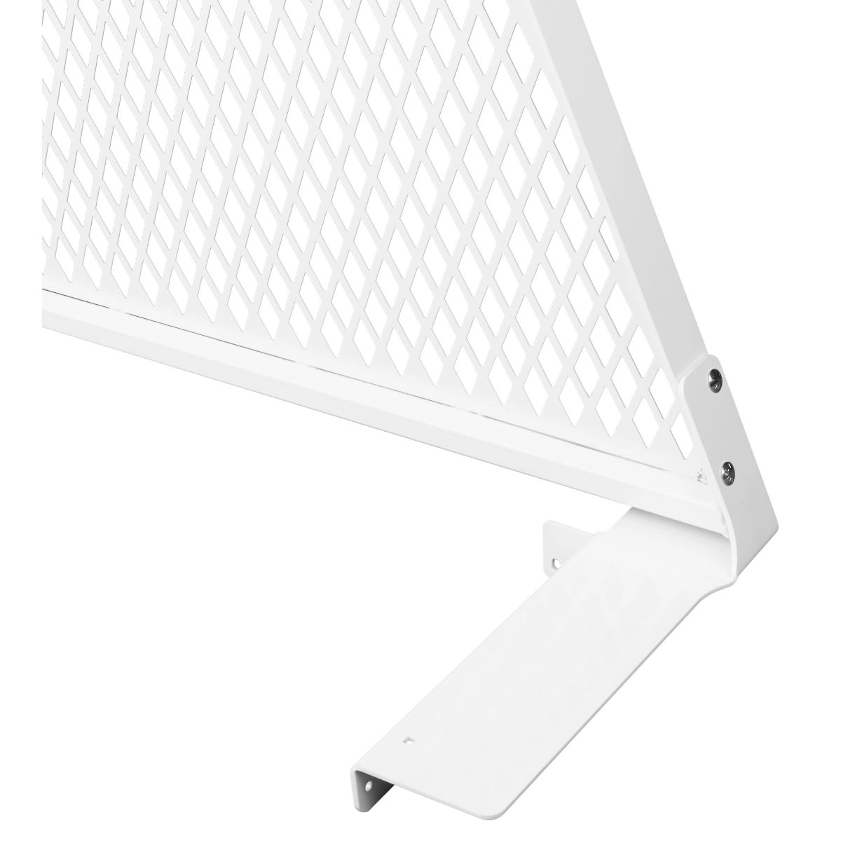 65.0 in. - 65.5 in. Cab Protector Mounting Kit - Steel, White Finish