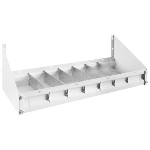 Steel Tray with Adjustable Dividers 24L X 9.5W Image
