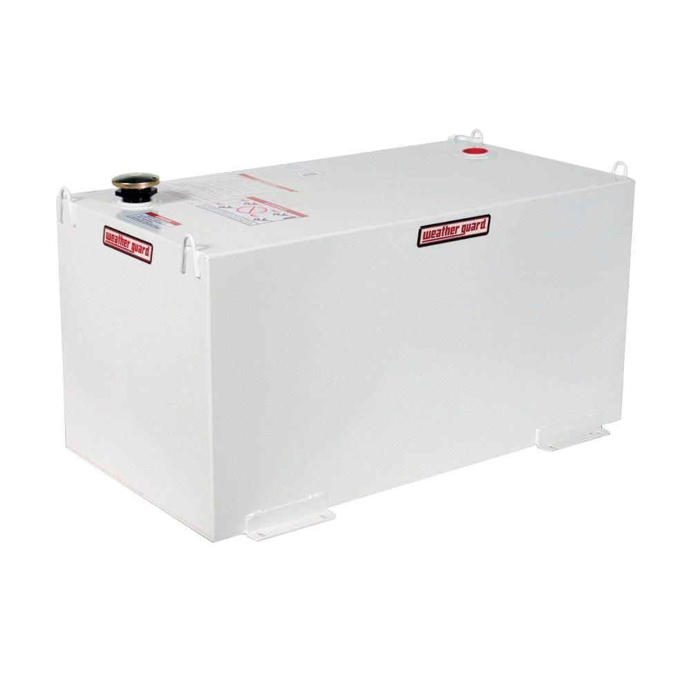 100 Gallon Rectangular Steel Transfer Tank 46.25L X 24W X 23H