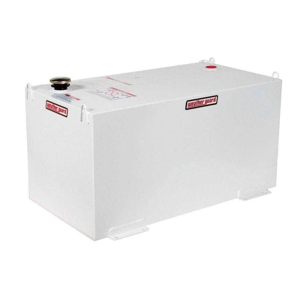 100 Gallon Rectangular Steel Transfer Tank 46.25L X 24W X 23H