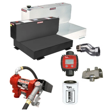 110 Gallon Transfer Tank & Transfer Pump Combo Image