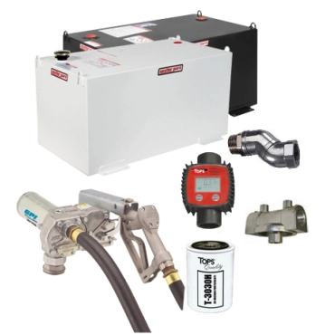 100 Gallon Transfer Tank & Transfer Pump Combo Image