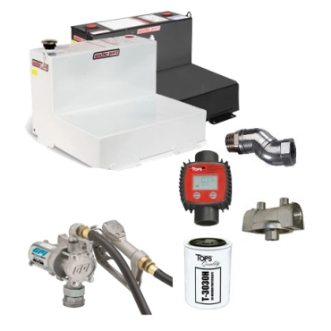90 Gallon Transfer Tank & Transfer Pump Combo Image