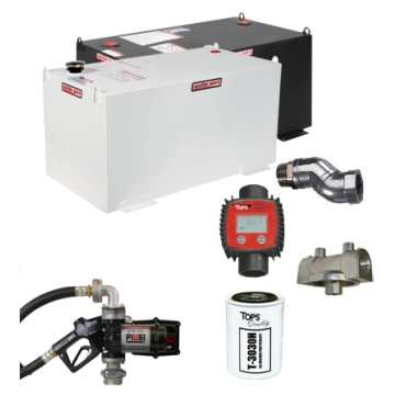 100 Gallon Transfer Tank & Transfer Pump Combo Image