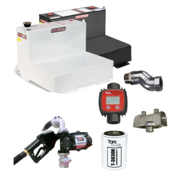 90 Gallon Transfer Tank & Transfer Pump Combo Image